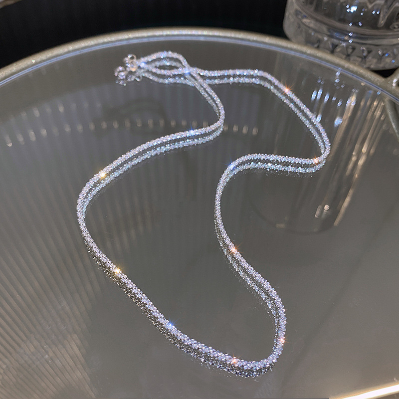 S925 Silver Collarbone Chain Minimalist Necklace for Women main image 3