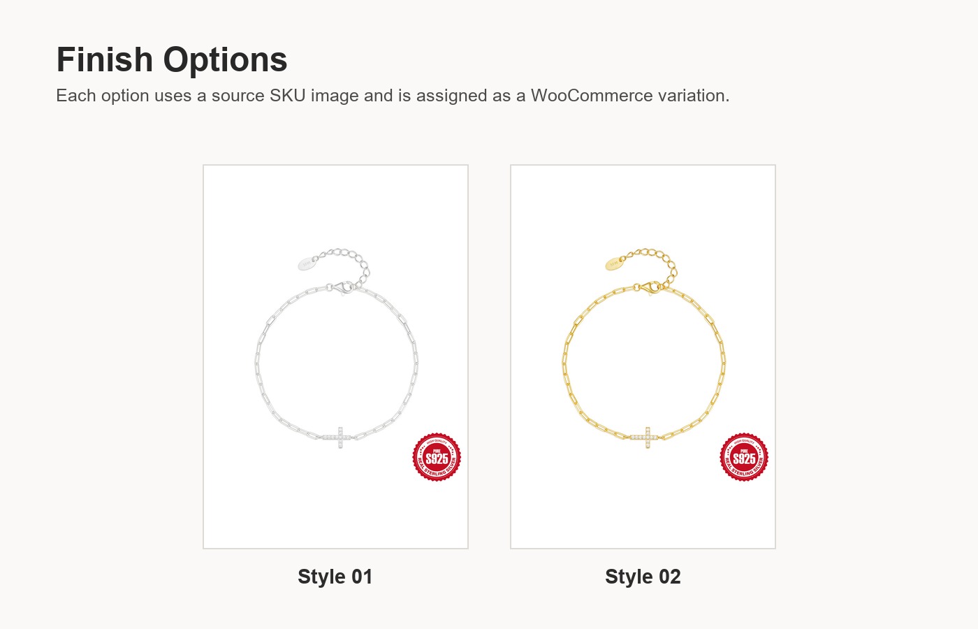 S925 Silver Cross CZ Light Luxury Korean Style Bracelet for Women detail image
