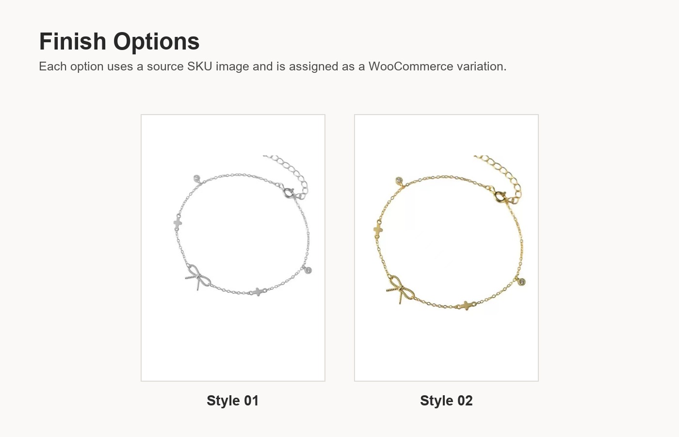 S925 Silver Cross Minimalist Korean Style Bracelet for Women detail image