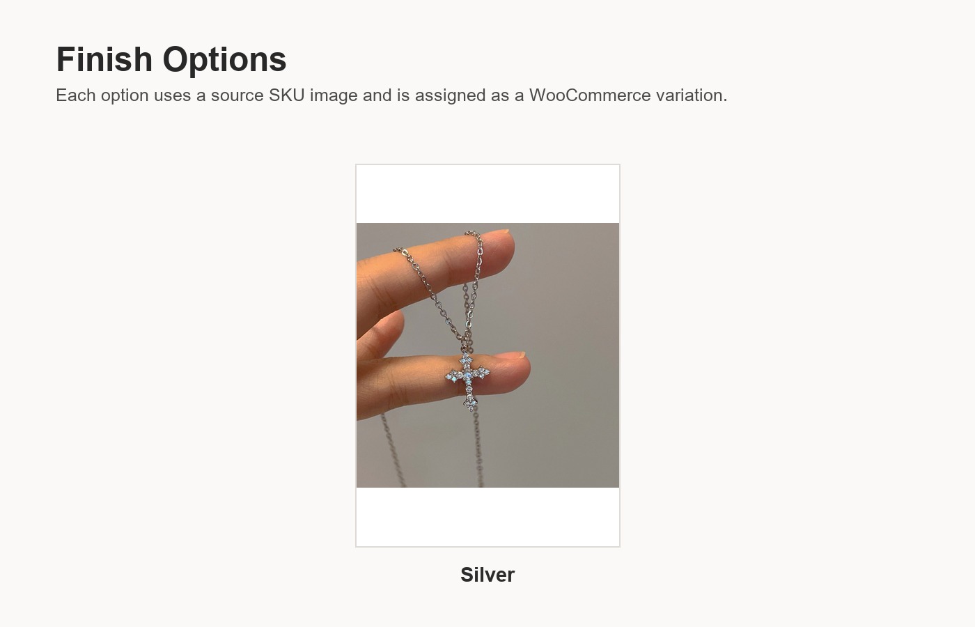 S925 Silver Cross Sparkle CZ Cross Chain Everyday Necklace for Women detail image