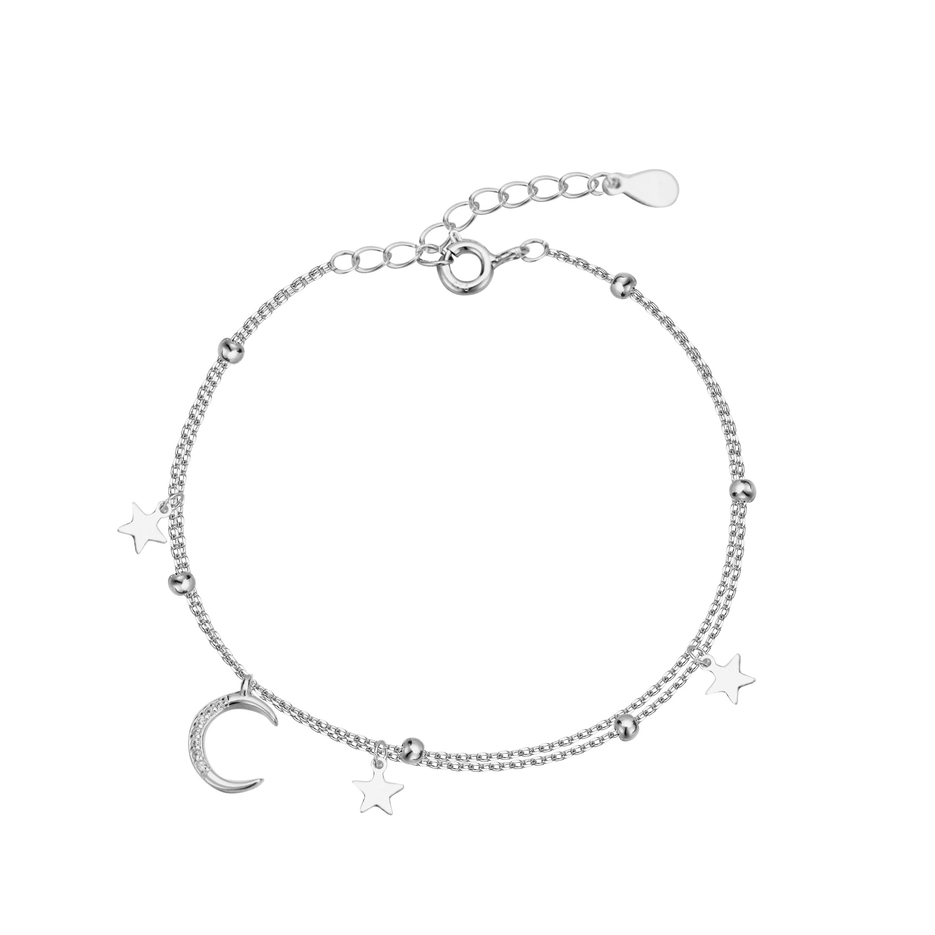 S925 Silver CZ Light Luxury Bracelet for Women main image 5