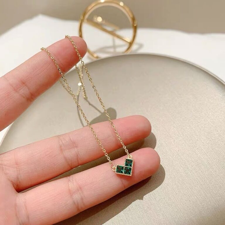 S925 Silver CZ Light Luxury Collarbone Chain Necklace for Women main image 1