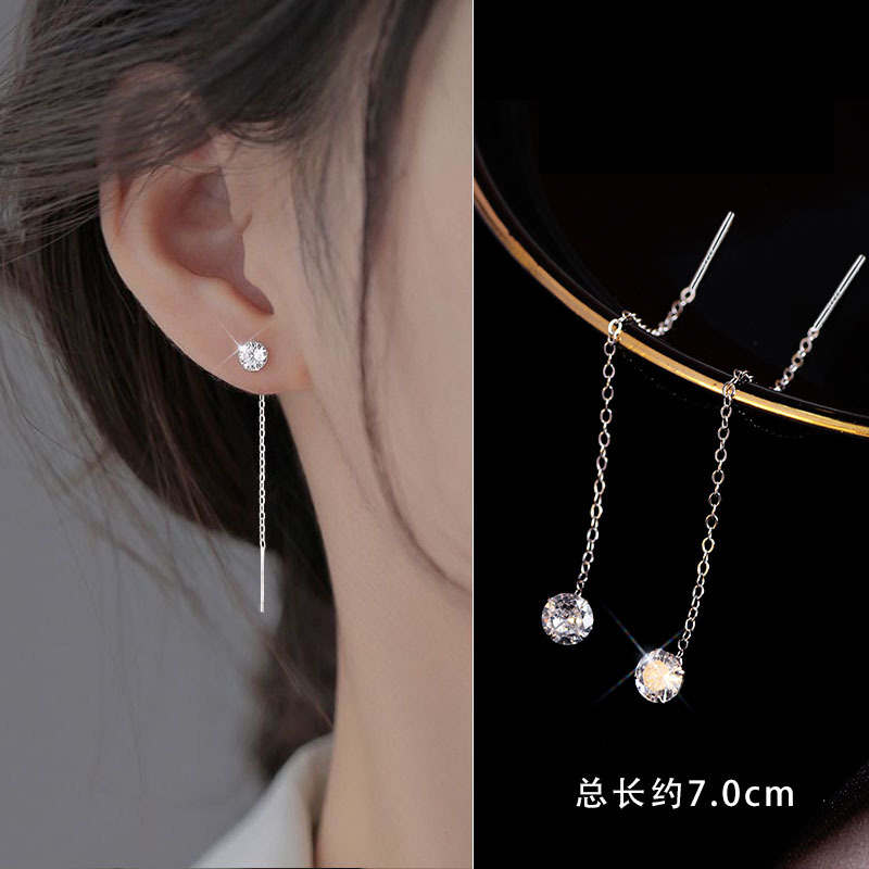 S925 Silver CZ Light Luxury Necklace for Women main image 1