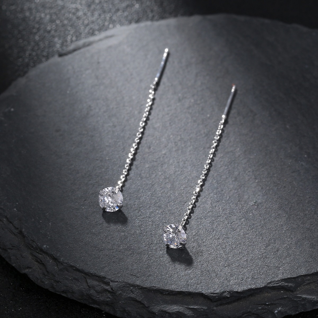 S925 Silver CZ Light Luxury Necklace for Women main image 3