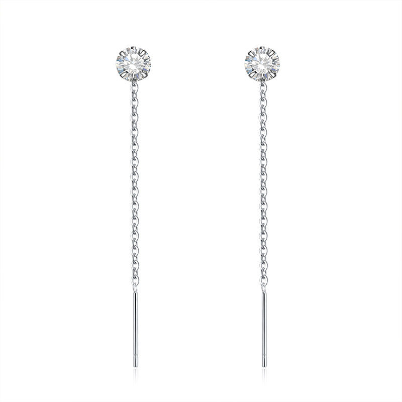 S925 Silver CZ Light Luxury Necklace for Women main image 5