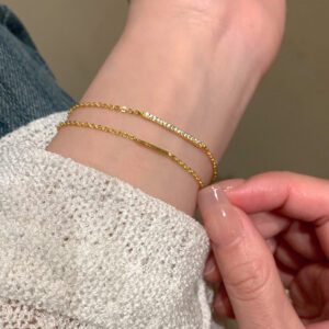 S925 Silver CZ Minimalist Bracelet for Women main image 1