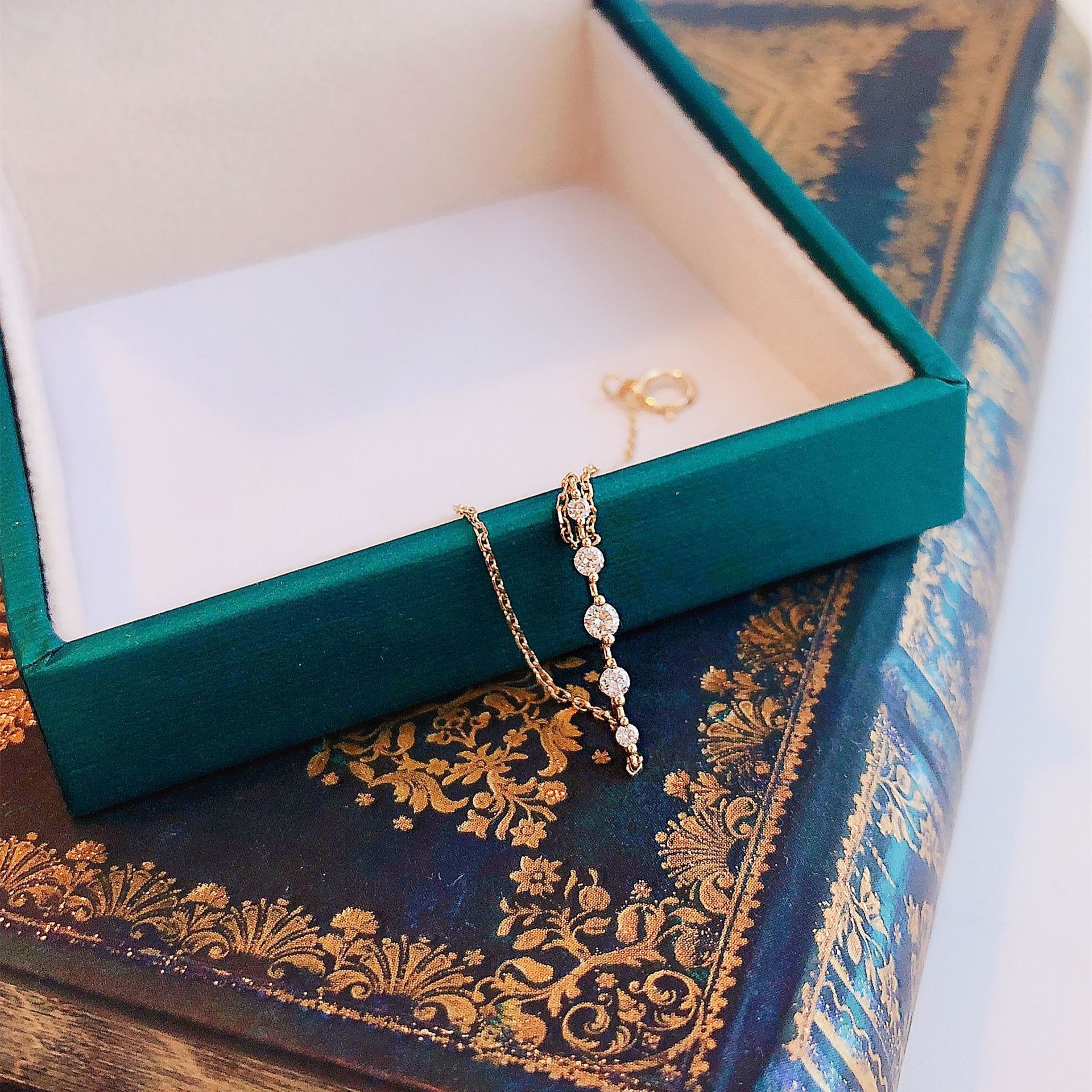 S925 Silver CZ Minimalist Bracelet for Women main image 3