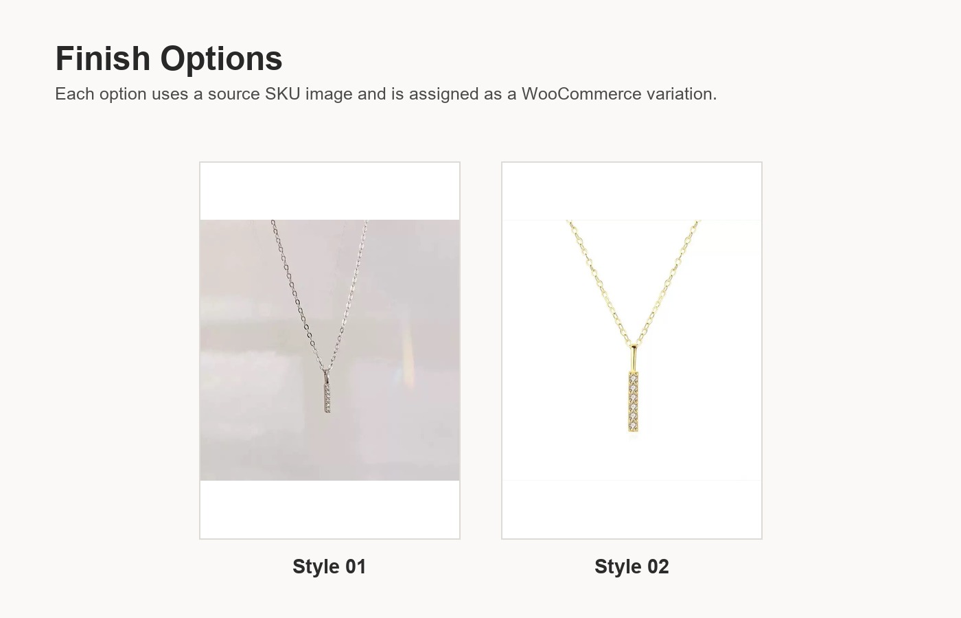 S925 Silver CZ Minimalist Collarbone Chain Necklace detail image