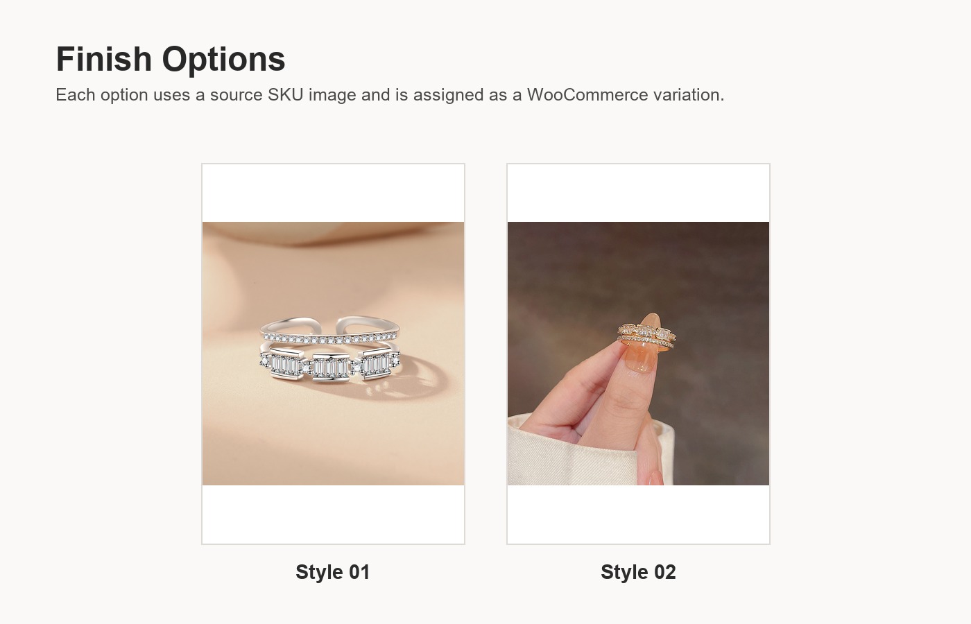 S925 Silver CZ Minimalist Light Luxury Adjustable Open Ring for Women detail image