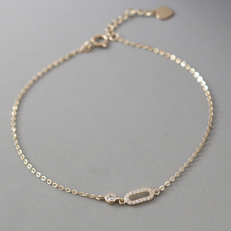 S925 Silver CZ Minimalist Light Luxury Bracelet for Women main image 3