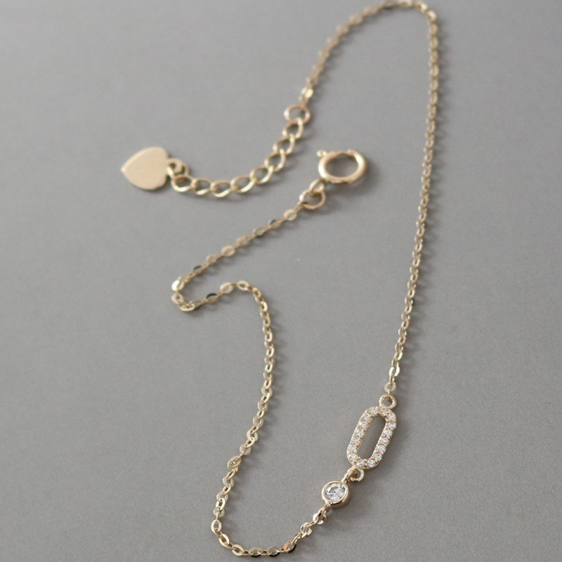 S925 Silver CZ Minimalist Light Luxury Bracelet for Women main image 4