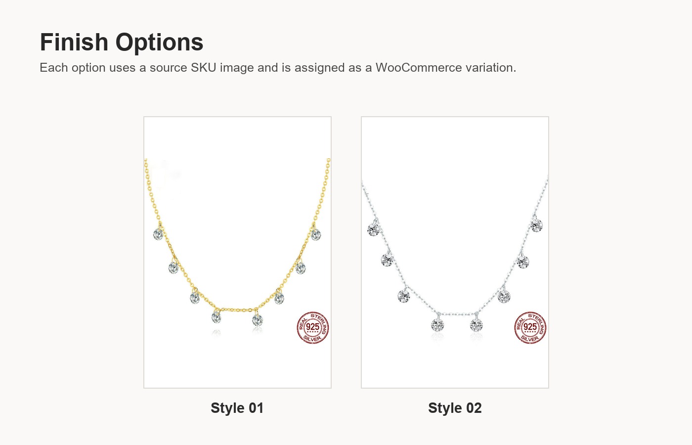 S925 Silver CZ Minimalist Light Luxury Collarbone Chain Necklace for Women detail image