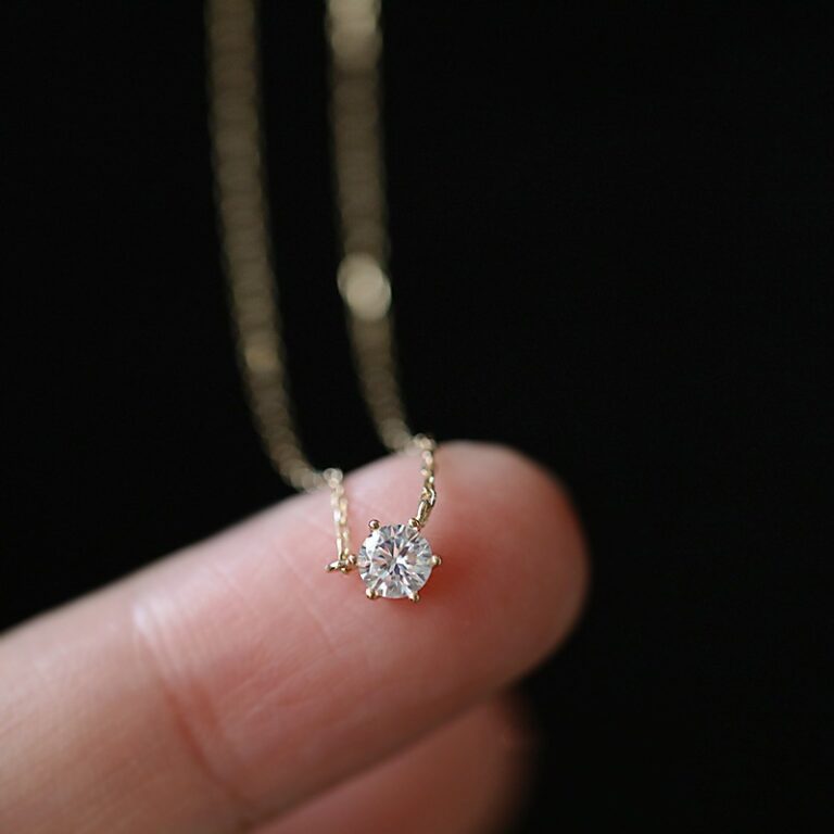 S925 Silver CZ Minimalist Light Luxury Collarbone Chain Necklace for Women main image 1