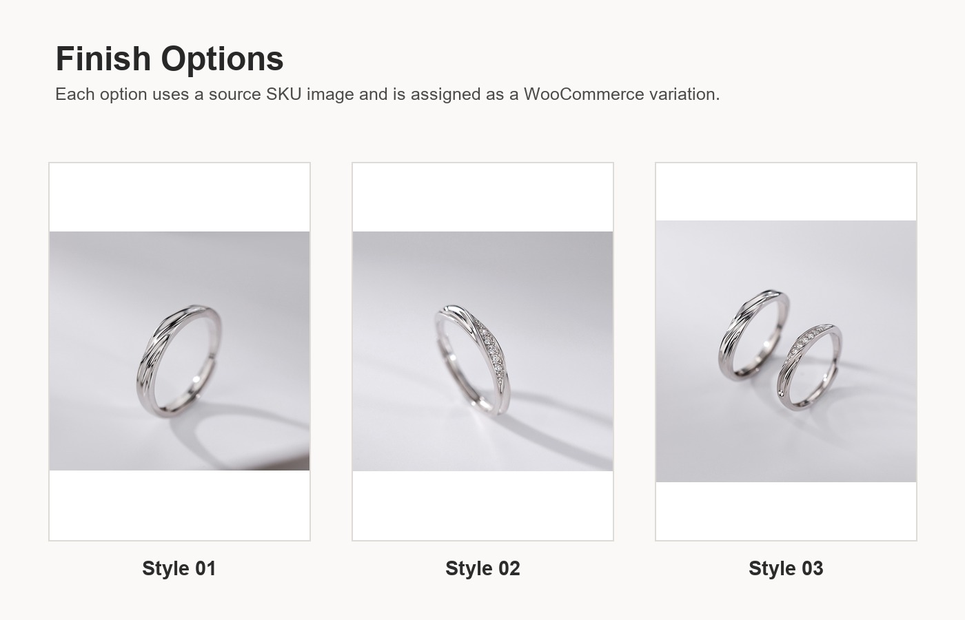 S925 Silver CZ Minimalist Light Luxury Micro Pave Ring detail image