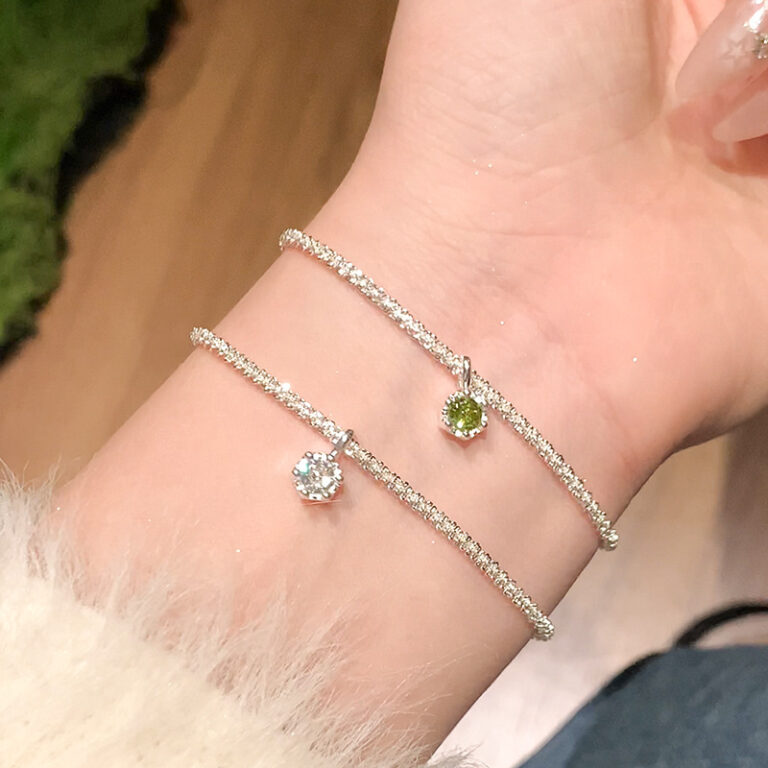 S925 Silver CZ Sparkle CZ Light Luxury Bracelet for Women main image 1