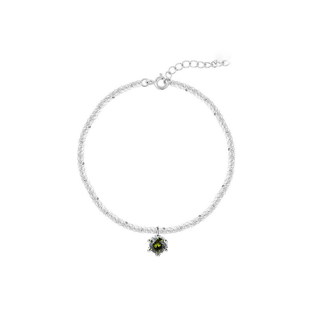 S925 Silver CZ Sparkle CZ Light Luxury Bracelet for Women main image 5