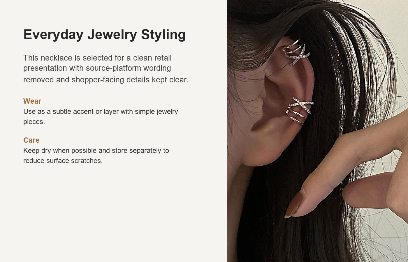S925 Silver CZ Sparkle CZ Light Luxury Necklace for Women detail image
