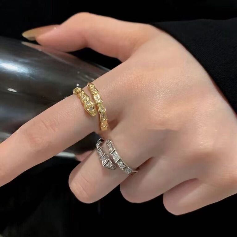 S925 Silver CZ Sparkle CZ Minimalist Light Luxury Adjustable Open Ring for Women main image 1