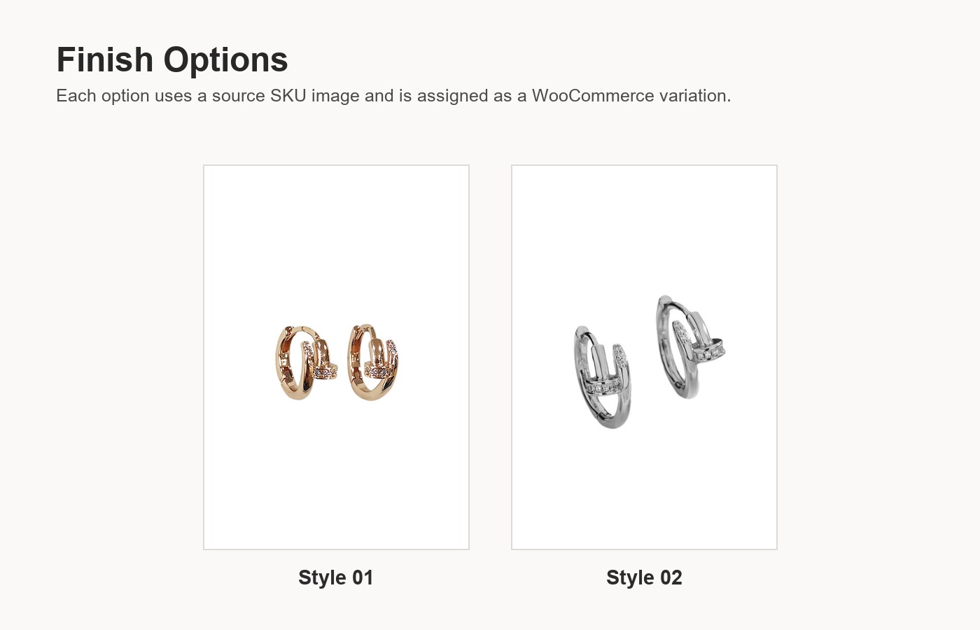 S925 Silver CZ Vintage Light Luxury Stud Earrings for Women detail image
