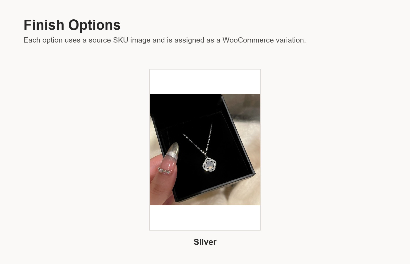 S925 Silver Flower CZ White Chalcedony Collarbone Chain Necklace for Women detail image