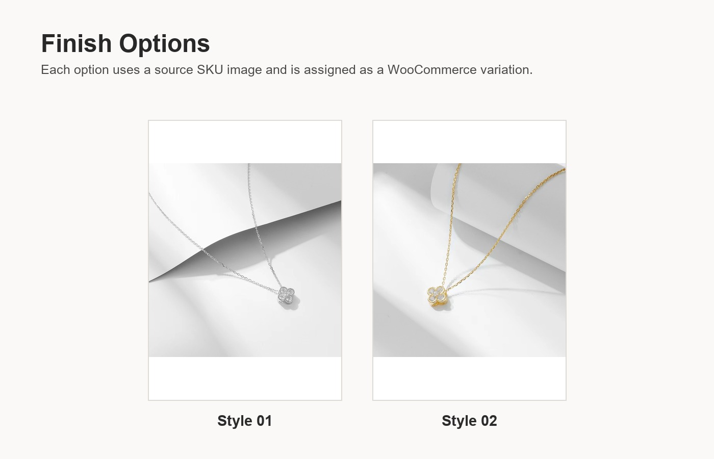 S925 Silver Four Leaf Clover CZ Light Luxury Collarbone Chain Necklace for Women detail image