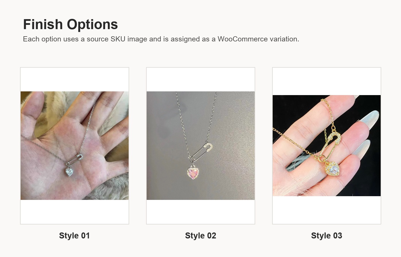 S925 Silver Heart CZ Collarbone Chain Necklace for Women detail image