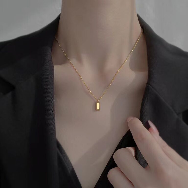 S925 Silver Light Luxury Collarbone Chain Minimalist Necklace for Women main image 1