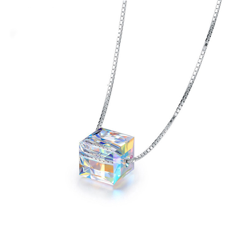 S925 Silver Light Luxury Collarbone Chain Minimalist Necklace for Women main image 5