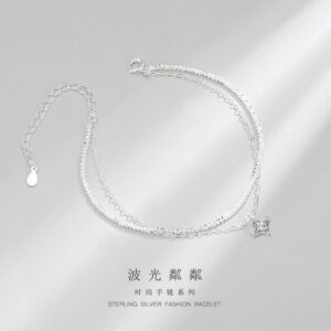 S925 Silver Minimalist Light Luxury Bracelet for Women product image 1