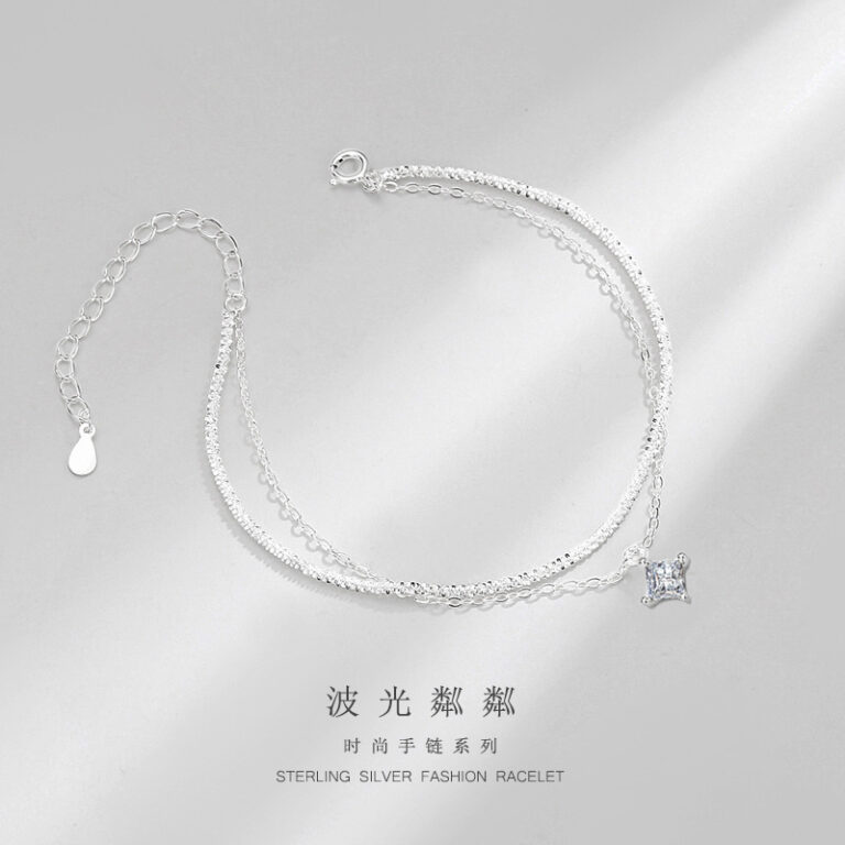 S925 Silver Minimalist Light Luxury Bracelet for Women product image 1