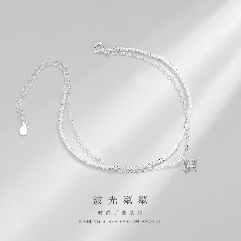 S925 Silver Minimalist Light Luxury Bracelet for Women product image 1