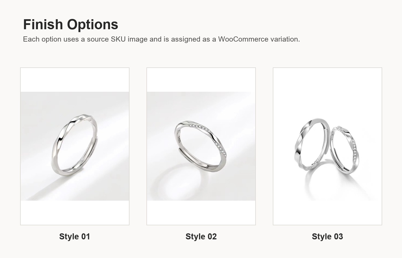 S925 Silver Light Luxury Minimalist Adjustable Open Ring for Women detail image