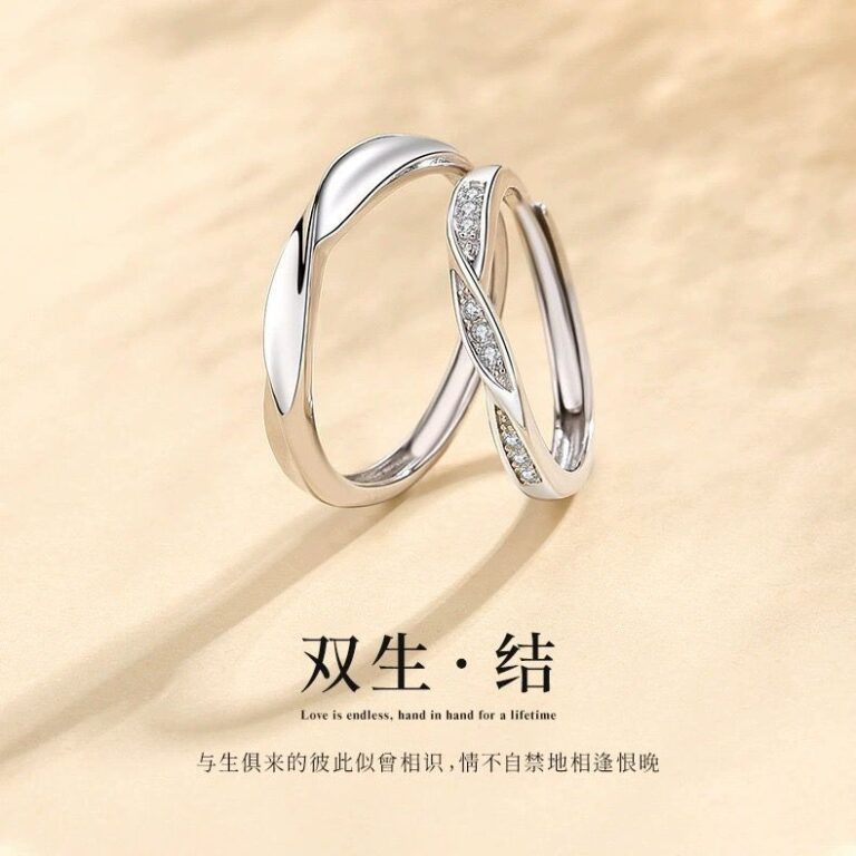 S925 Silver Light Luxury Minimalist Adjustable Open Ring for Women main image 1