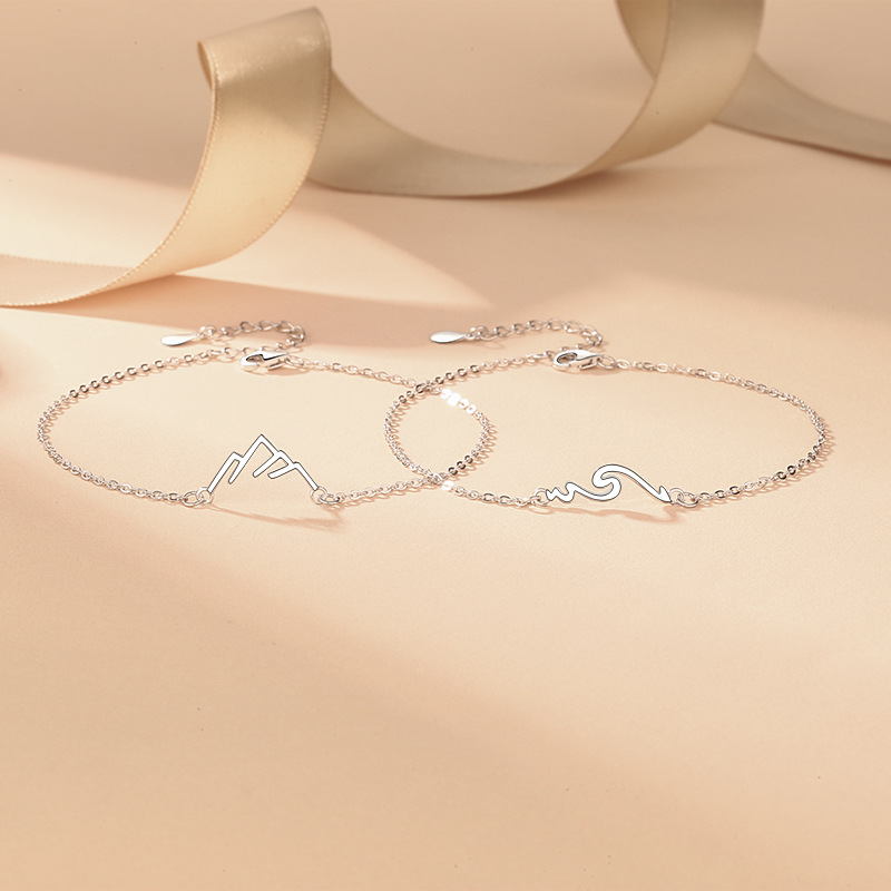 S925 Silver Minimalist Bracelet for Women main image 3
