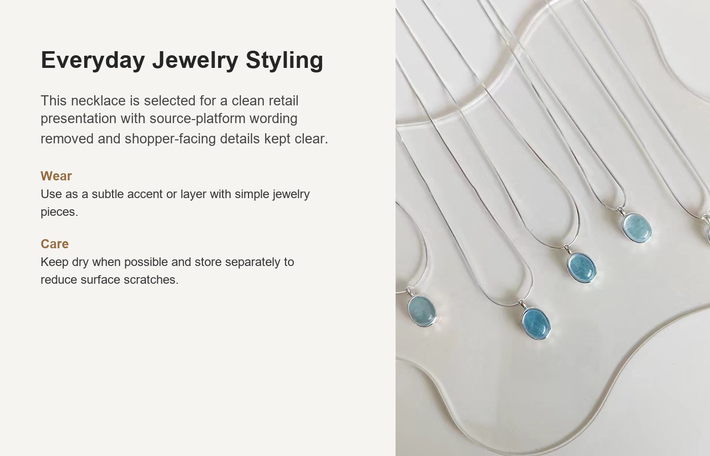 S925 Silver Minimalist Collarbone Chain Snake Chain Necklace for Women detail image