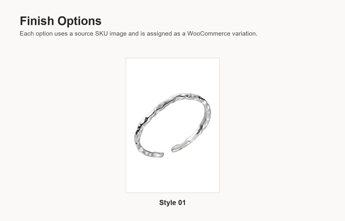 S925 Silver Minimalist Korean Style Adjustable Open Ring for Women detail image