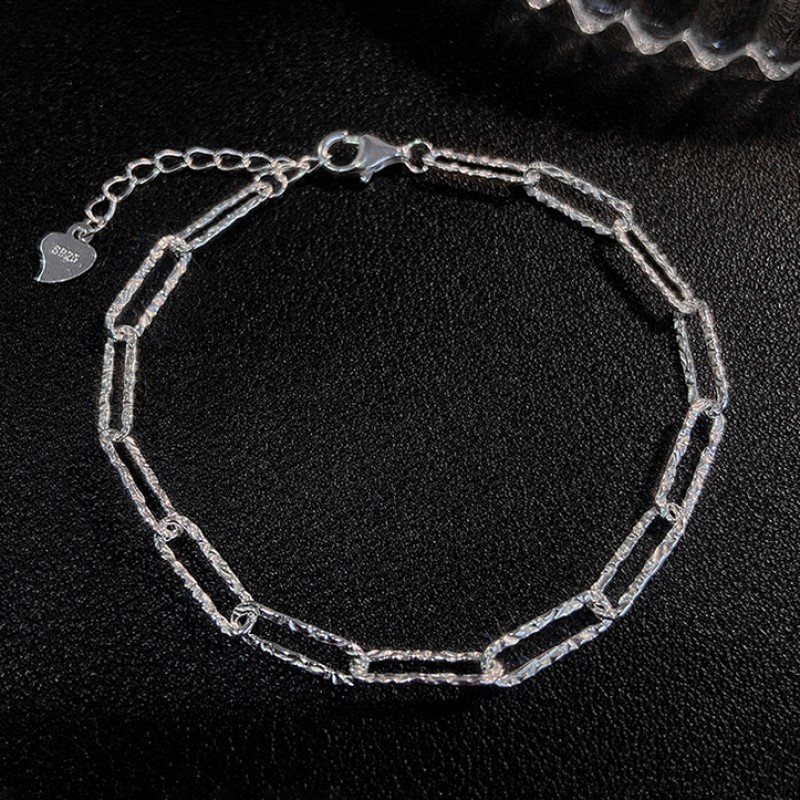 S925 Silver Minimalist Light Luxury Bracelet for Women main image 3