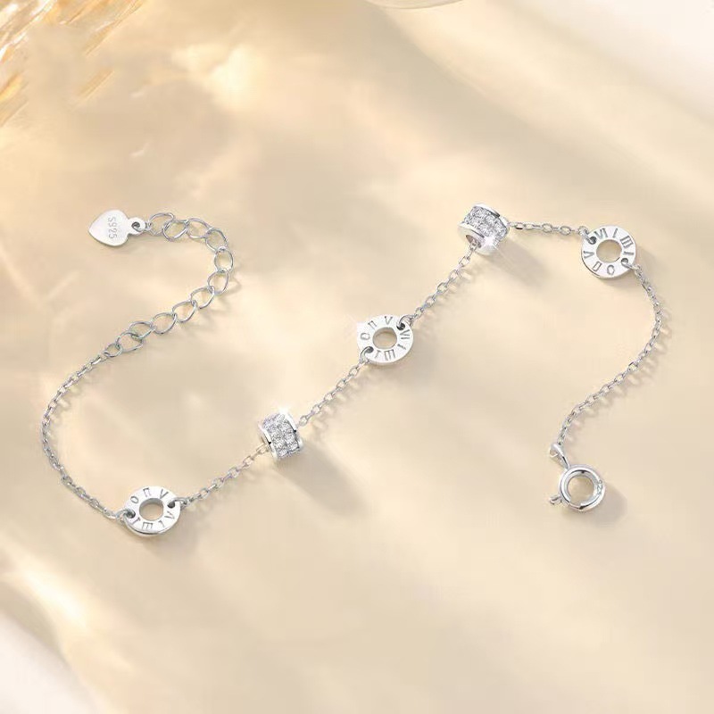 S925 Silver Minimalist Light Luxury Bracelet for Women main image 4