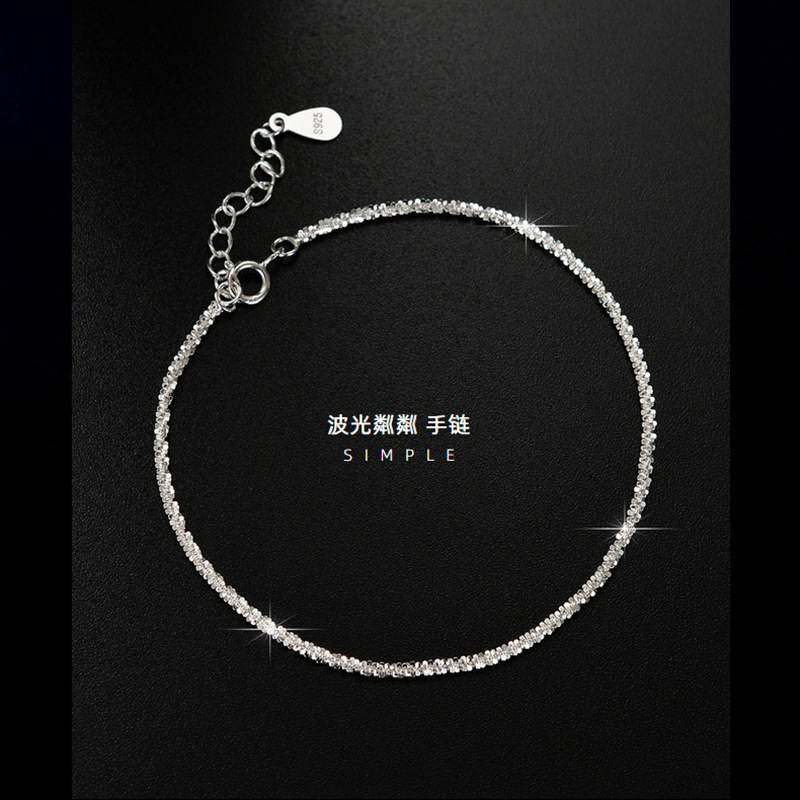 S925 Silver Minimalist Light Luxury Bracelet for Women main image 4
