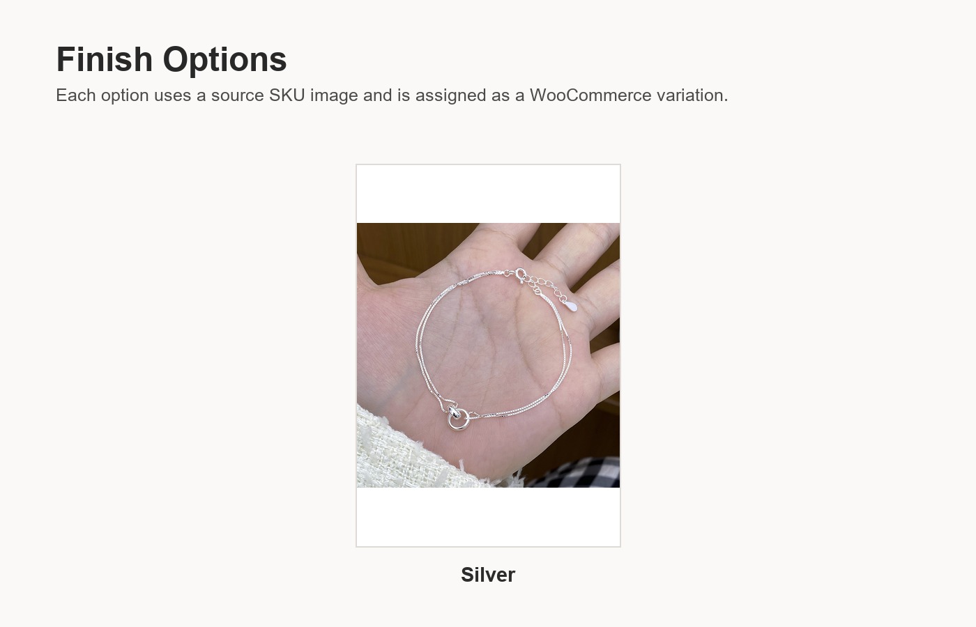 S925 Silver Minimalist Light Luxury Korean Style Bracelet for Women detail image