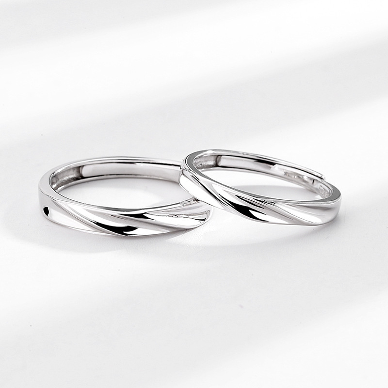 S925 Silver Minimalist Light Luxury Ring for Women main image 2