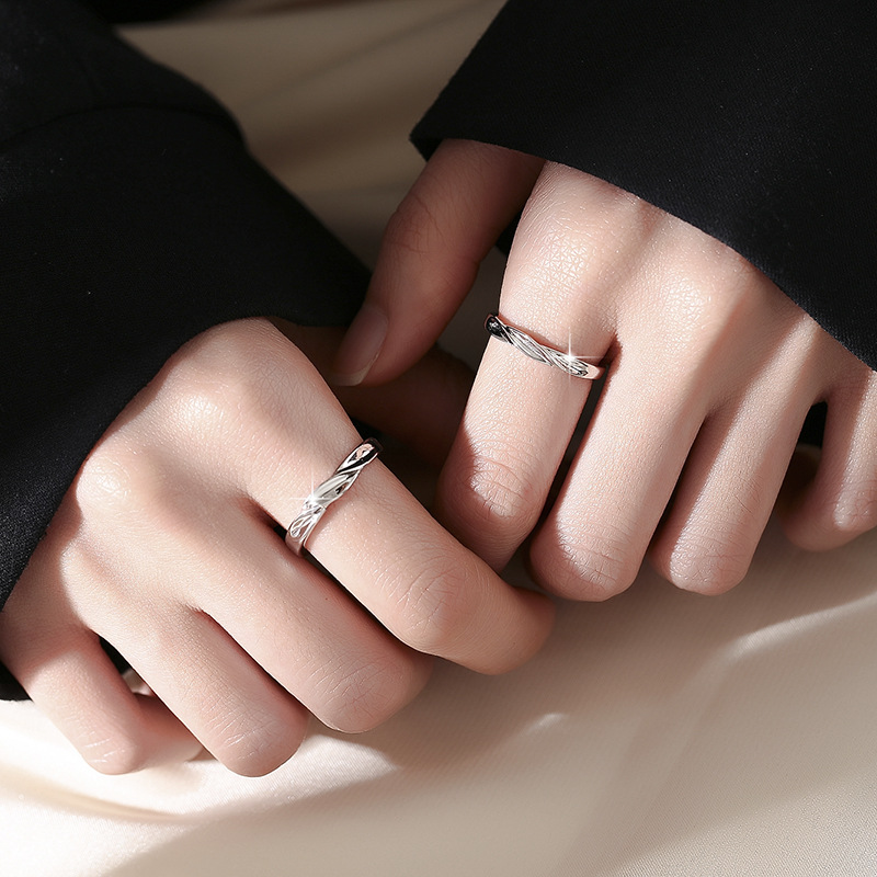 S925 Silver Minimalist Light Luxury Ring for Women main image 3