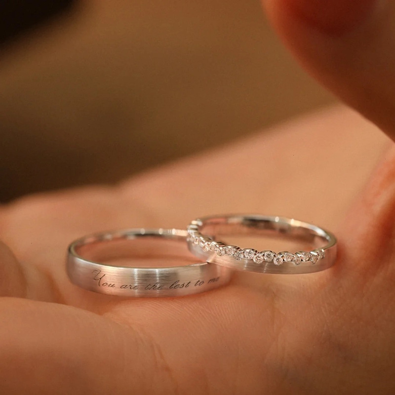 S925 Silver Minimalist Ring for Women main image 2