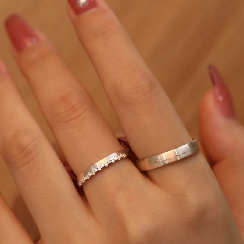 S925 Silver Minimalist Ring for Women main image 4