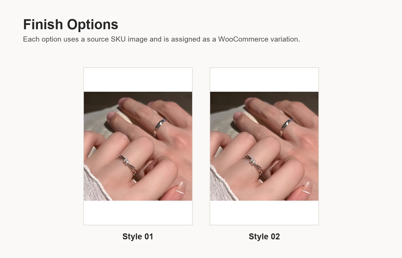 S925 Silver Minimalist Ring detail image