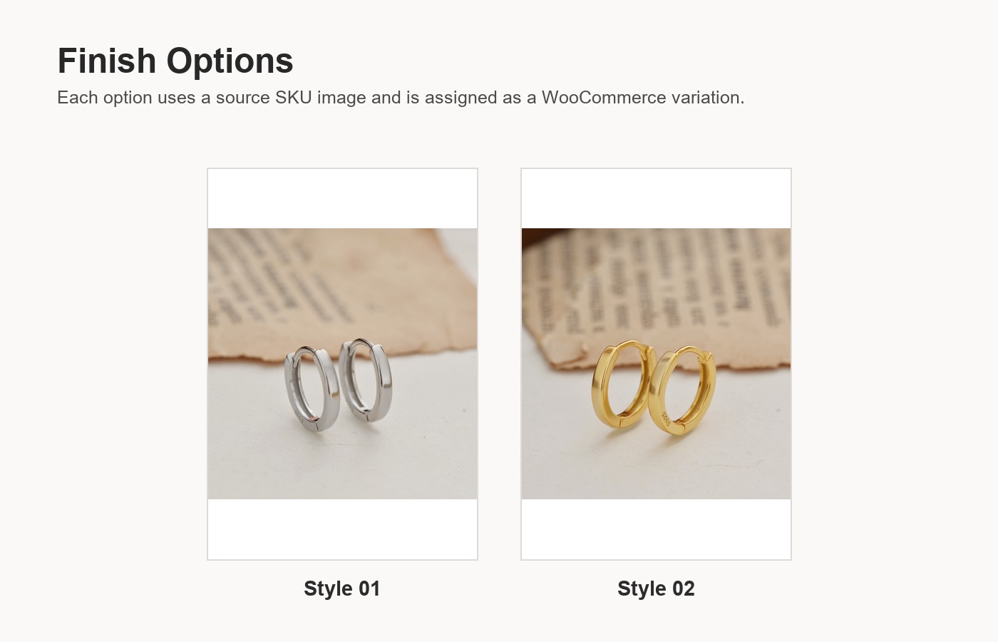 S925 Silver Minimalist Stud Earrings for Women detail image