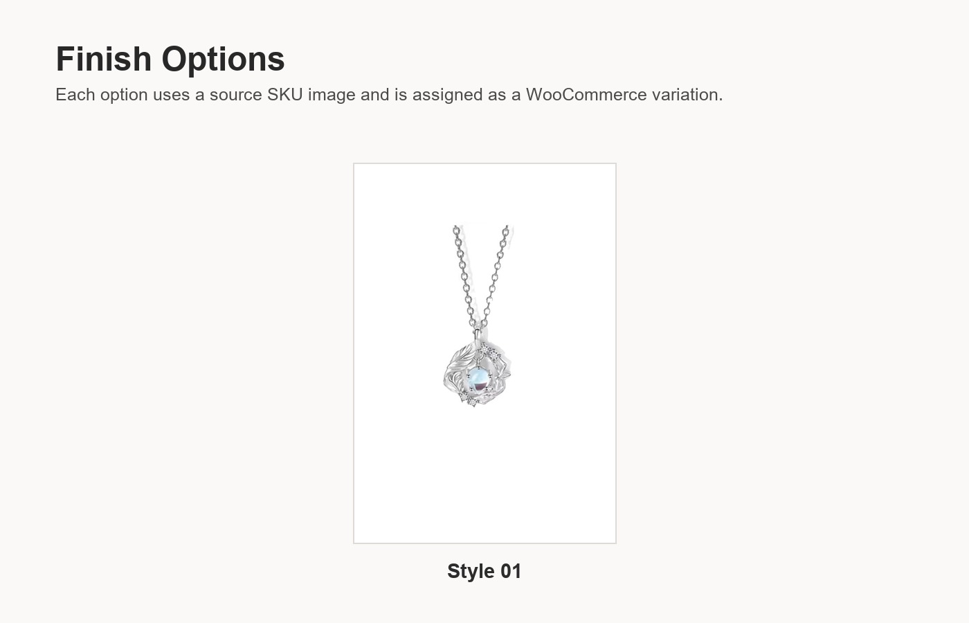 S925 Silver Moonstone Light Luxury Collarbone Chain Minimalist Necklace for Women detail image