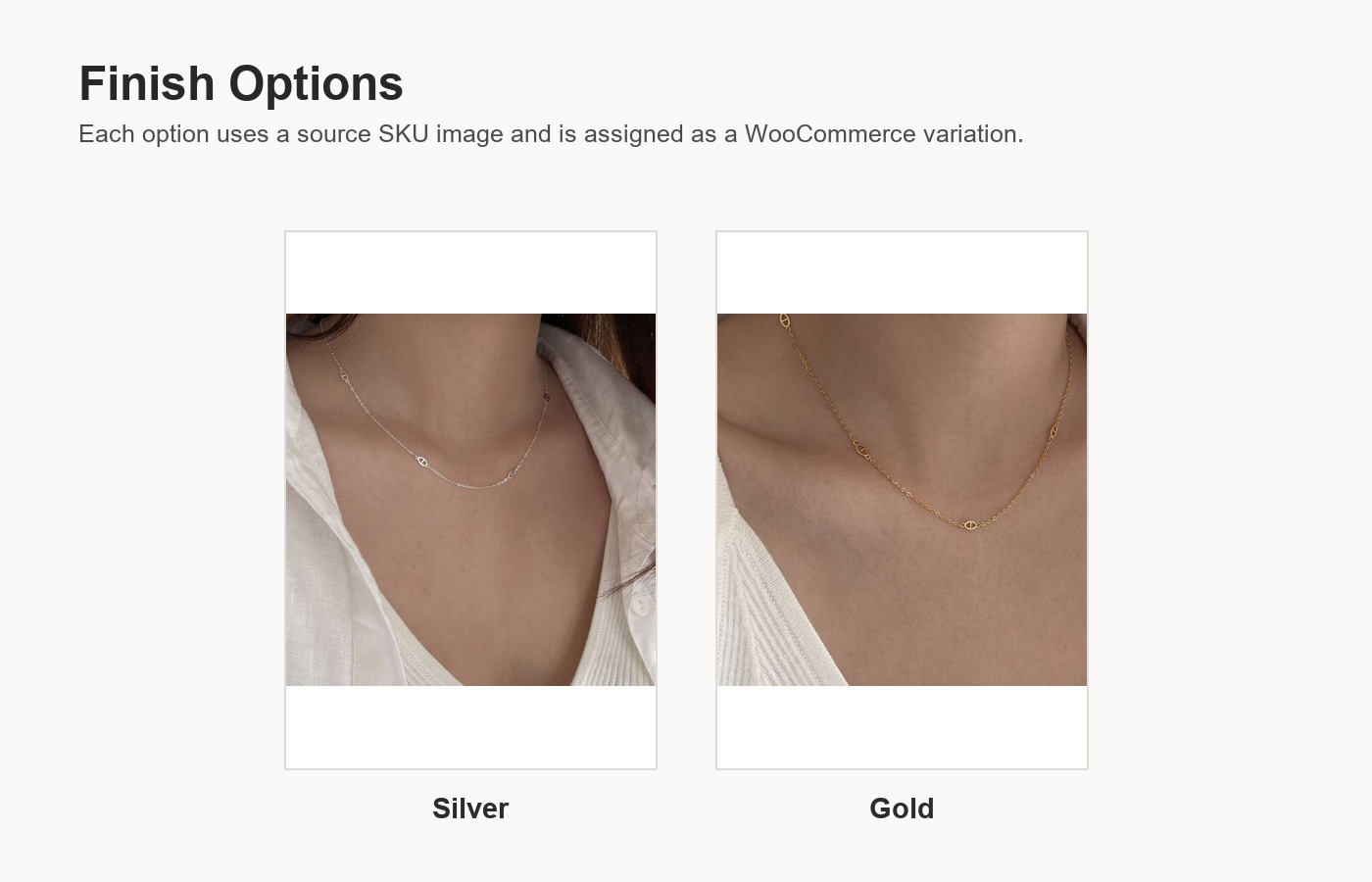 S925 Silver Oval Link Minimalist Collarbone Chain Cross Chain Necklace for Women detail image