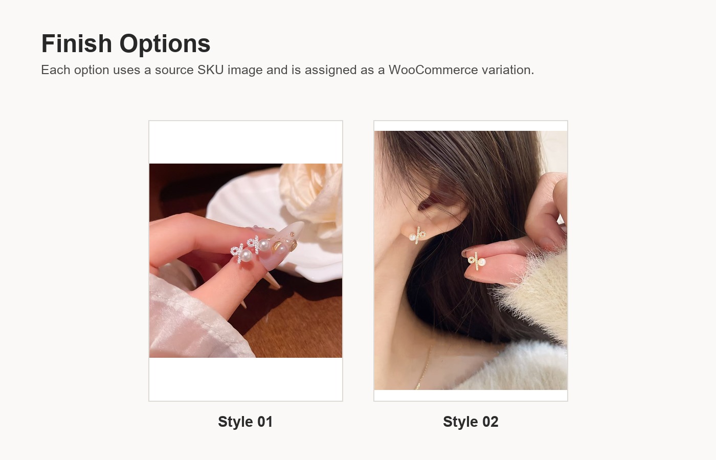 S925 Silver Pearl Light Luxury Stud Earrings for Women detail image