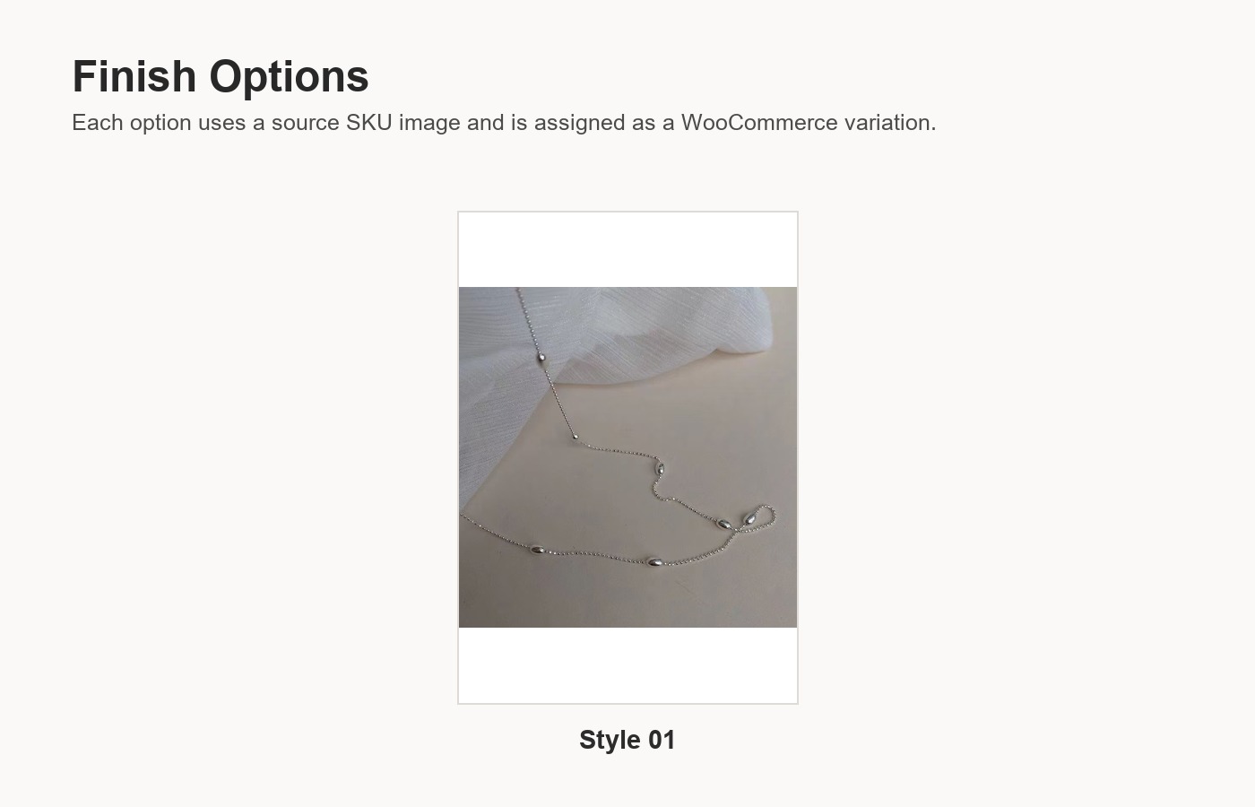 S925 Silver Rice Bead Minimalist Collarbone Chain Necklace for Women detail image